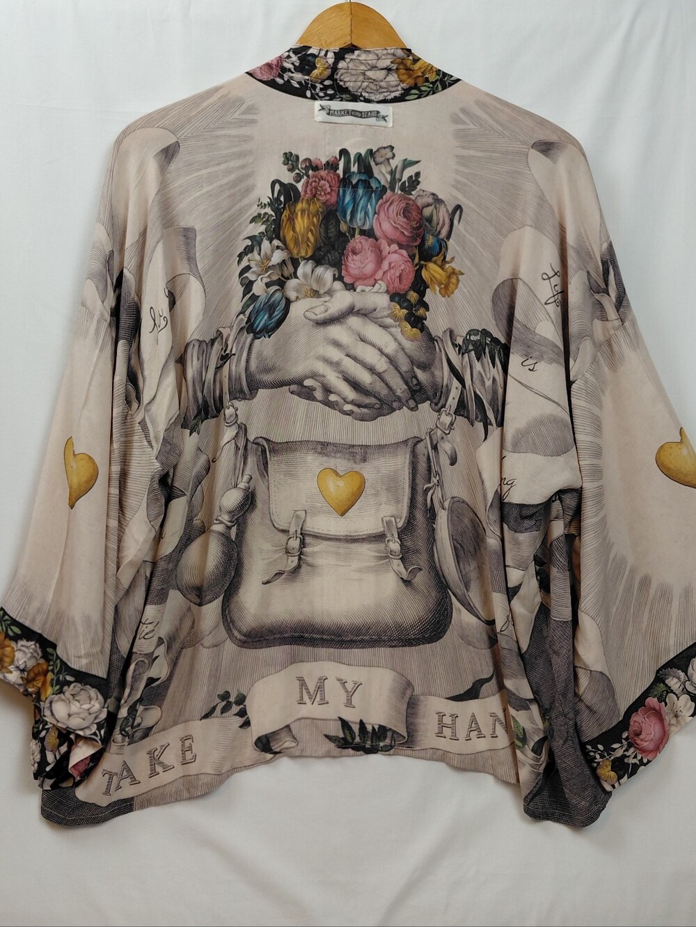 Market Of Stars "Take My Hand" Victorian Kimono One Size